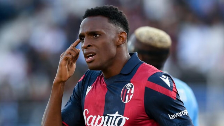 意媒：馬競有意博洛尼亞后衛(wèi)盧庫米，國米&尤文也對(duì)球員感興趣