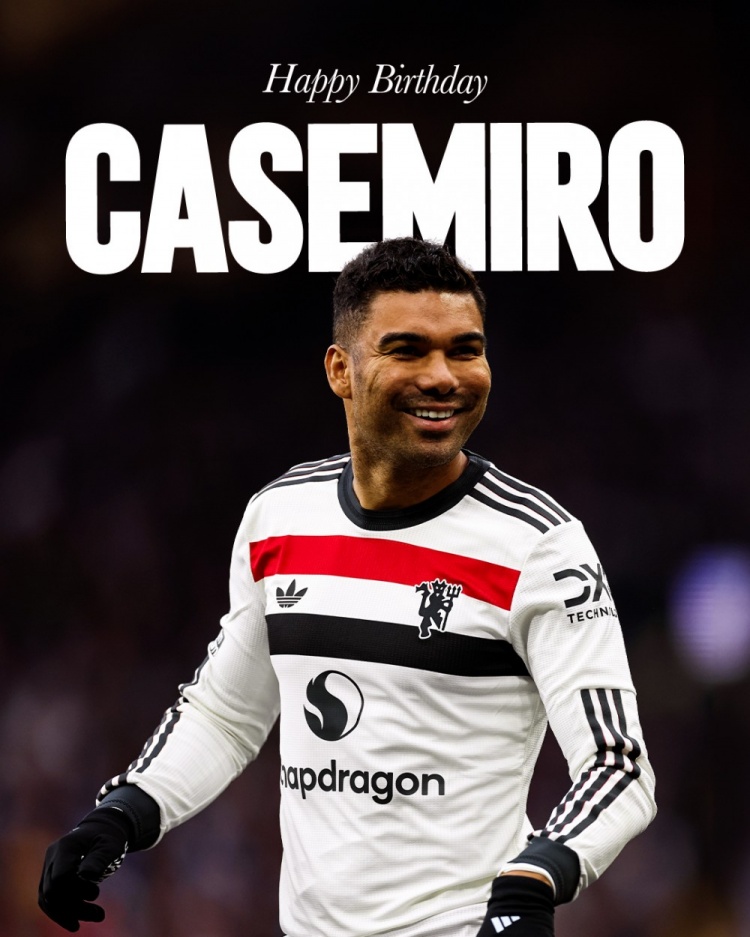 曼聯(lián)?？ㄈ琢_33歲生日快樂，球員加盟至今出戰(zhàn)109場15球9助