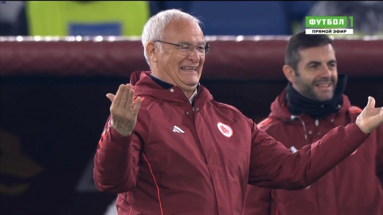 老帥拉涅利笑逐顏開！克里斯坦特神奇回頭望月破門！羅馬4球大勝!