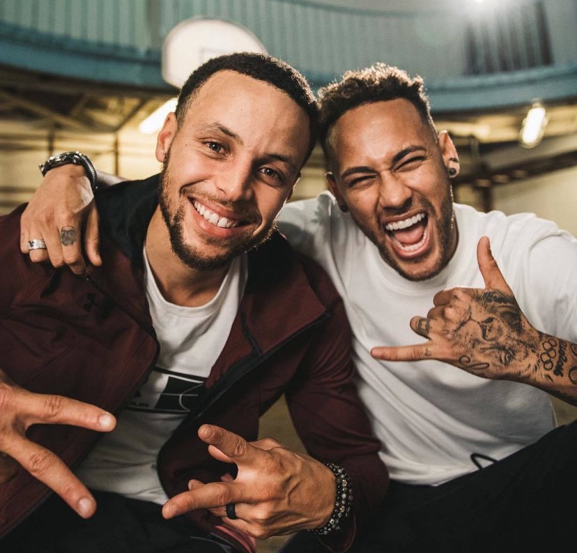 內(nèi)馬爾：只有三個人我見到時緊張發(fā)抖，喬丹、庫里、巴西演員迪迪