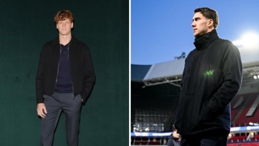 米體：弗拉霍維奇邀辛納在尤文酒店共進午餐，兩人互贈禮物表敬意