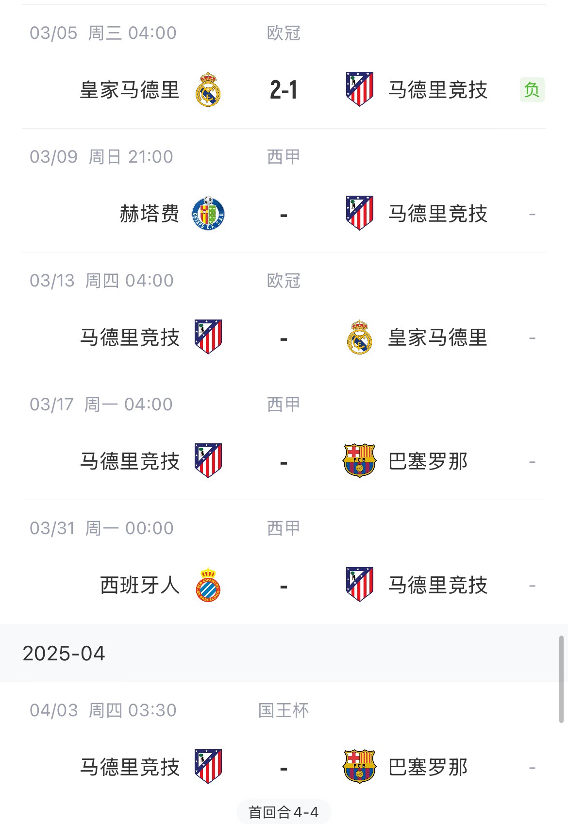 決定賽季命運？馬競13號歐冠再戰(zhàn)皇馬，17號西甲迎戰(zhàn)巴薩