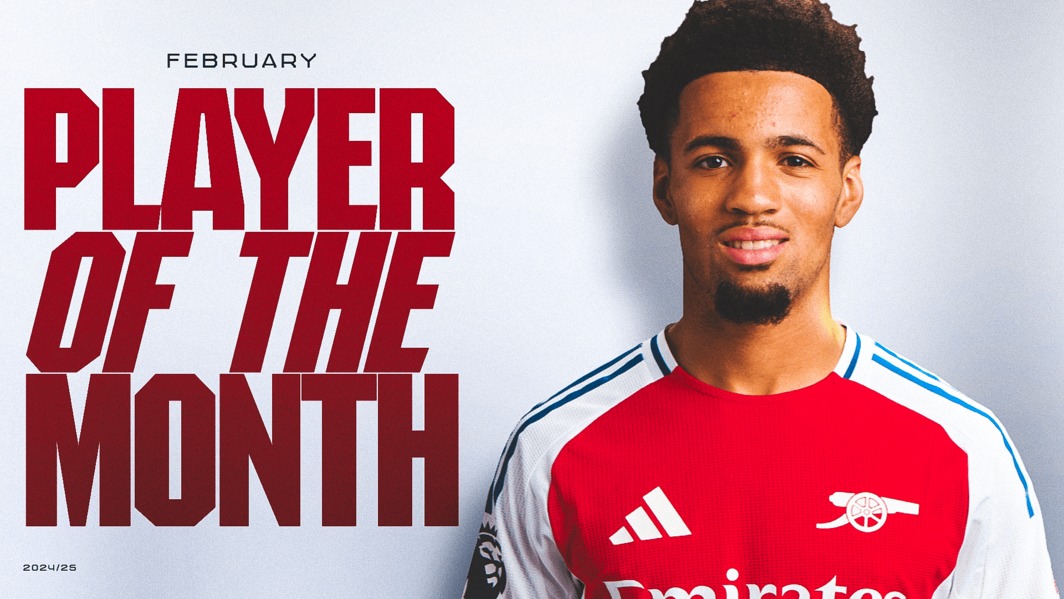 5場(chǎng)1球1助攻！阿森納官方：17歲恩瓦內(nèi)里當(dāng)選隊(duì)內(nèi)2月最佳球員