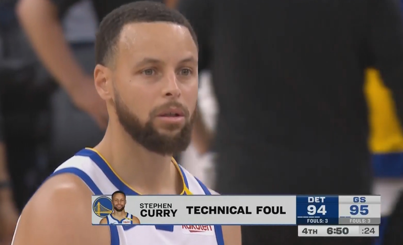 斯圖爾特推庫(kù)里 庫(kù)里反嘲！兩人各吃一T！