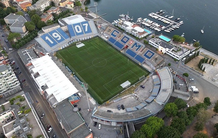 意媒：科莫計劃翻修主場，2026年開工2028年完工，1.52萬個座位