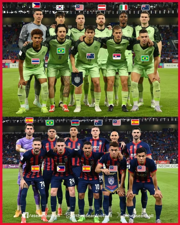 亞冠-武里南聯(lián)對陣柔佛新山，雙方共18名外援首發(fā)出戰(zhàn)