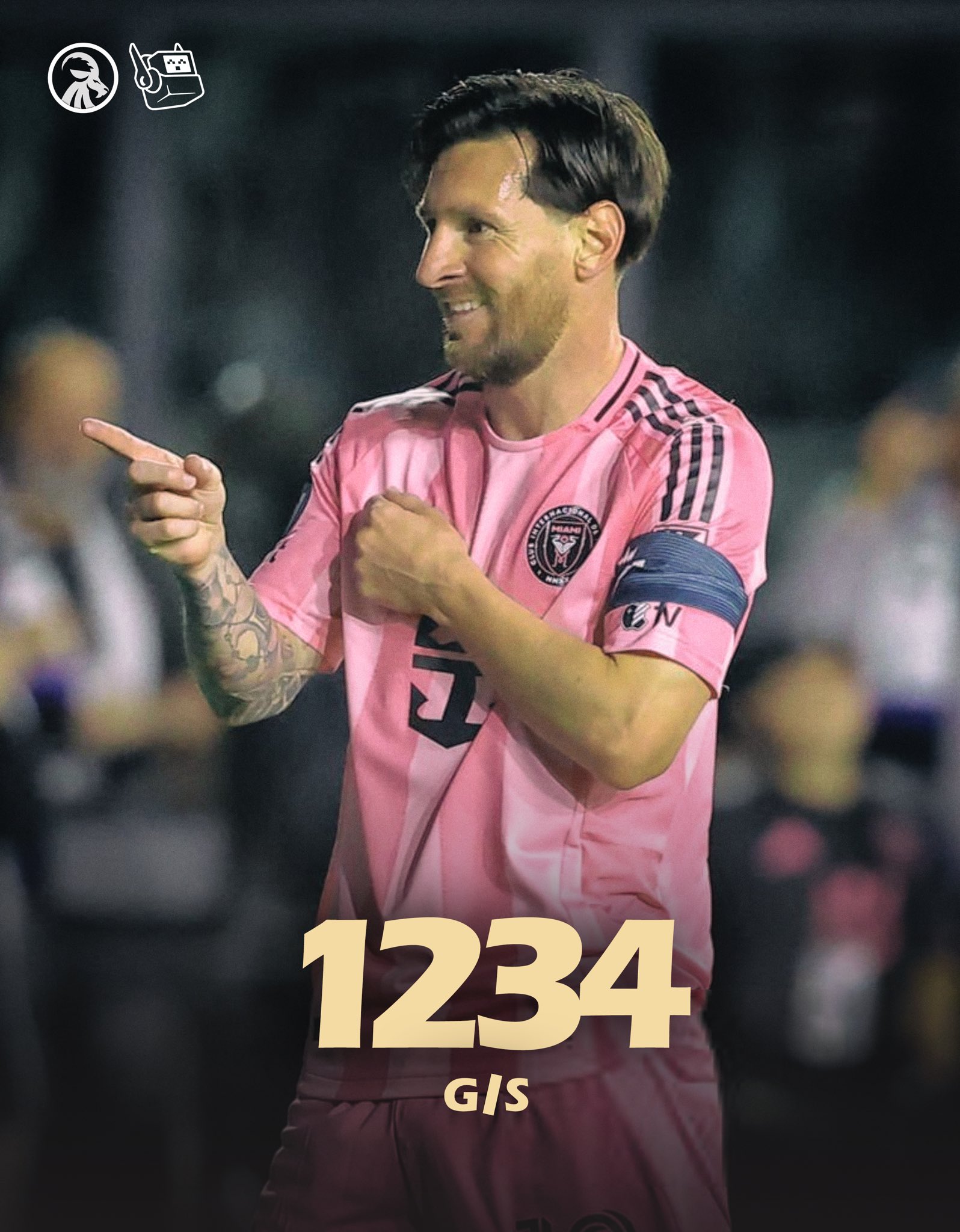 回歸即進(jìn)球！37歲梅西生涯目前853球381助，參與進(jìn)球數(shù)1234球！