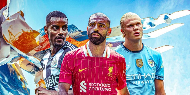 英超MVP已無懸念？薩拉赫獨(dú)造44球，第2伊薩克&第3哈蘭德合計(jì)47球