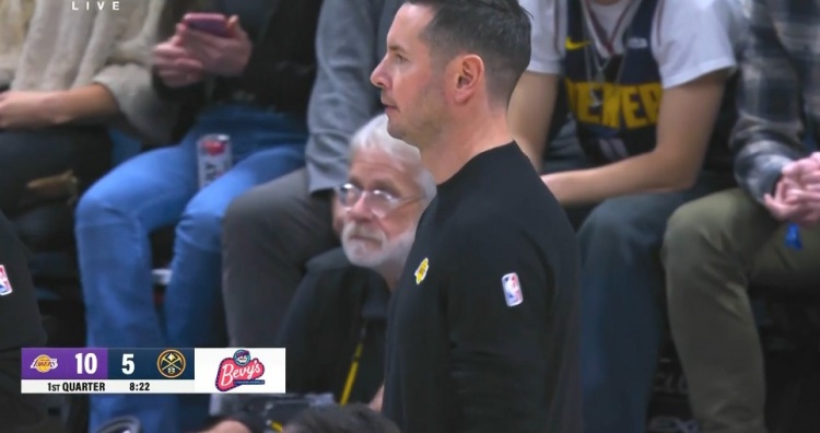 反客為主！喬丹-古德溫拼下前場板拋投命中 湖人開場10-5打停掘金