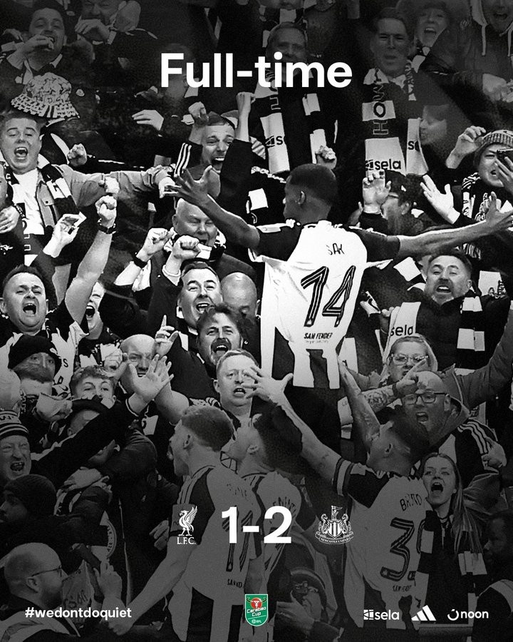 隊(duì)史首奪聯(lián)賽杯冠軍！紐卡成為歷史第24支贏得聯(lián)賽杯的球隊(duì)