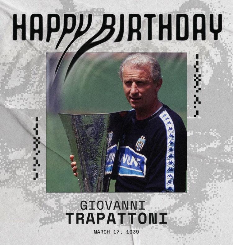 老帥特拉帕托尼迎來86歲生日，尤文、國(guó)米官方送上祝福