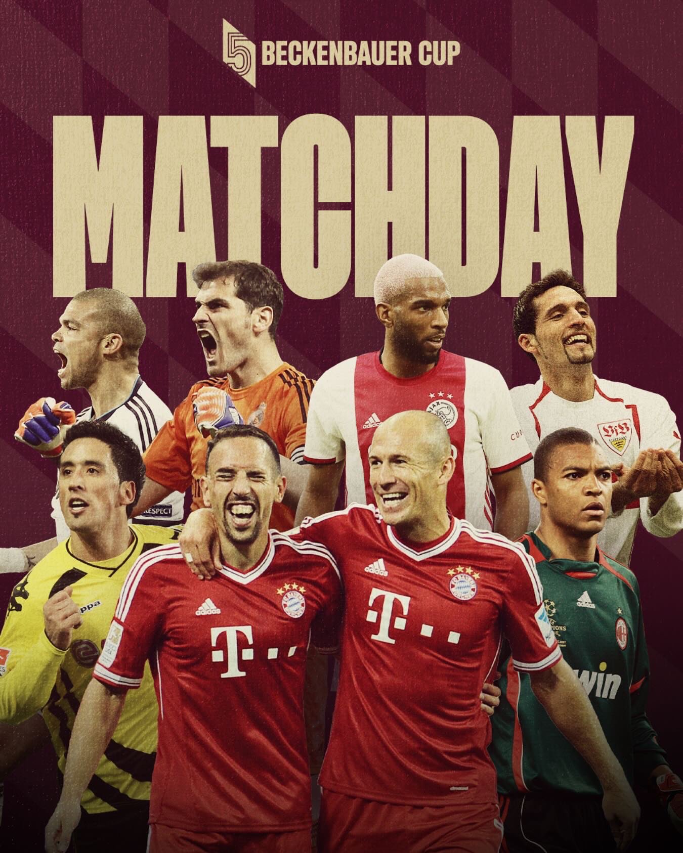 致敬貝肯鮑爾！阿韋洛亞、卡西和佩佩代表皇馬出戰(zhàn)拜仁傳奇賽