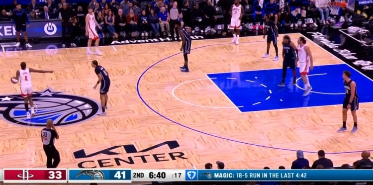 風(fēng)云突變！魔術(shù)攻防兩端壓制火箭 4分鐘轟出18-5強(qiáng)勢(shì)反超