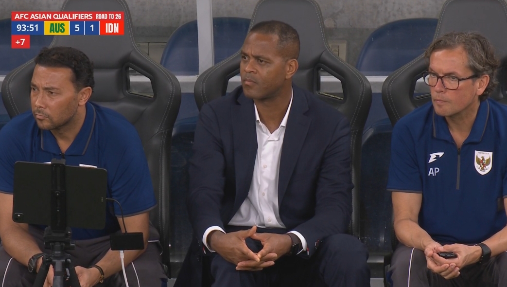 印尼媒體：首秀遭澳大利亞5-1屠殺，克魯伊維特下課話題已出現(xiàn)