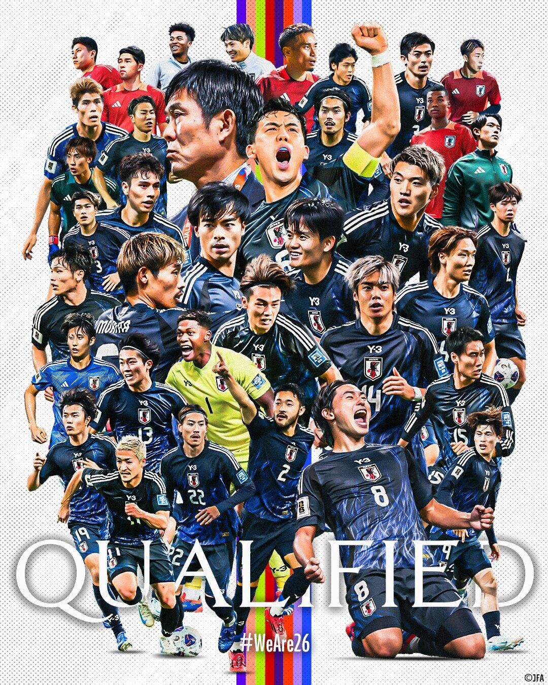 斷層領(lǐng)先！日本7輪6勝1平提前晉級世界杯，全球除東道主外首隊！