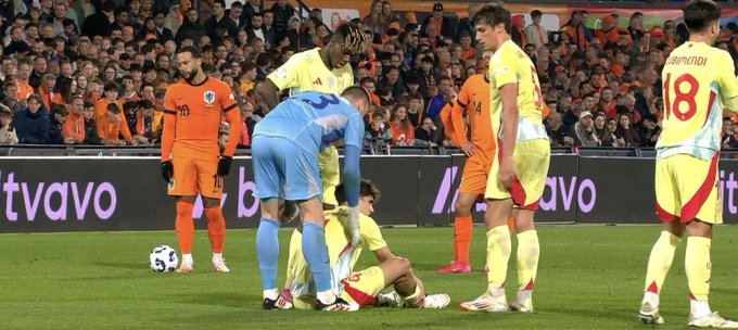 西班牙隊(duì)官方：庫(kù)巴西因右腳踝不適退出本期國(guó)家隊(duì)，將返回巴薩