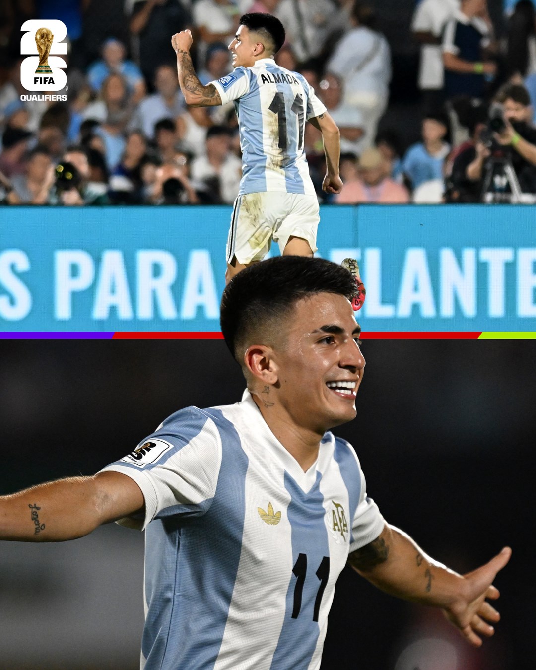 一鳴驚人！23歲阿爾馬達(dá)法甲近2場(chǎng)1球2助，國(guó)家隊(duì)轟世界波