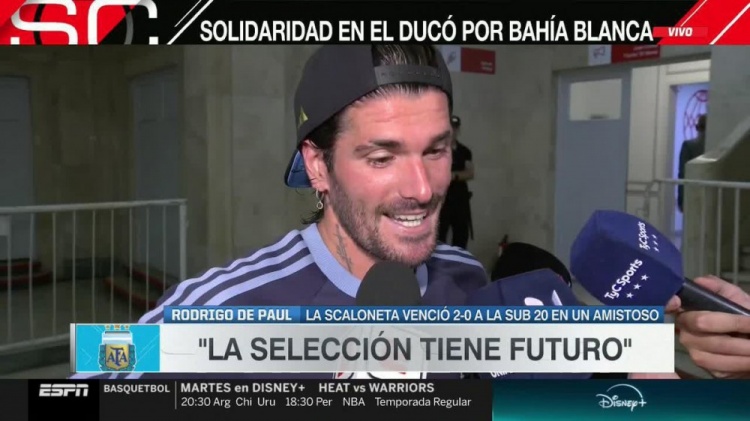 德保羅：我們很想念梅西，但重要的是他能恢復(fù)健康