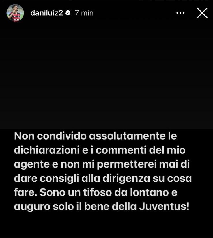 經(jīng)紀(jì)人在莫塔下課后諷刺尤文，達(dá)尼洛：不同意其言論，仍支持尤文