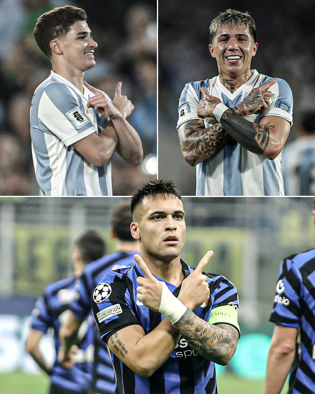 恩佐談模仿勞塔羅慶祝動作：賽前和他聊天，我答應(yīng)把進球獻給他