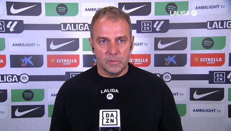 弗里克：必要時(shí)阿勞霍可出場 拉菲尼亞很疲憊 相信能趕上周末比賽