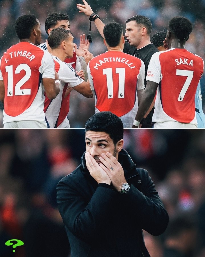 阿森納本賽季被射正95次是英超最少，但共計5次染紅是聯(lián)賽最多