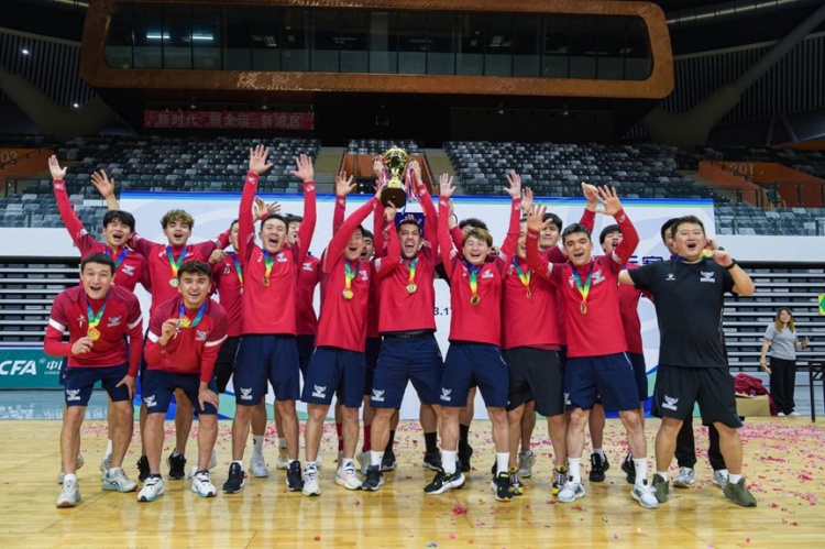 寧夏平羅恒利2-1杭州臨平吳越錢唐，首奪全國五人制錦標賽冠軍