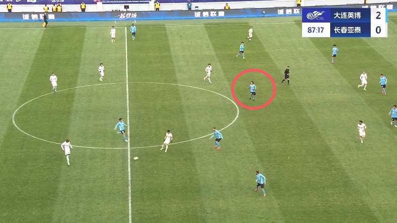 伊萬考慮下？大連英博單后腰廖錦濤攻防一體，吧友打分9.6分！