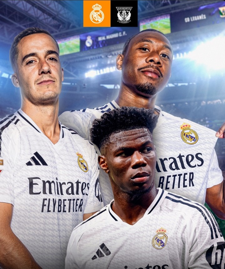 爭冠不容有失，皇馬官方曬本輪西甲海報(bào)：阿拉巴&瓊阿梅尼出鏡