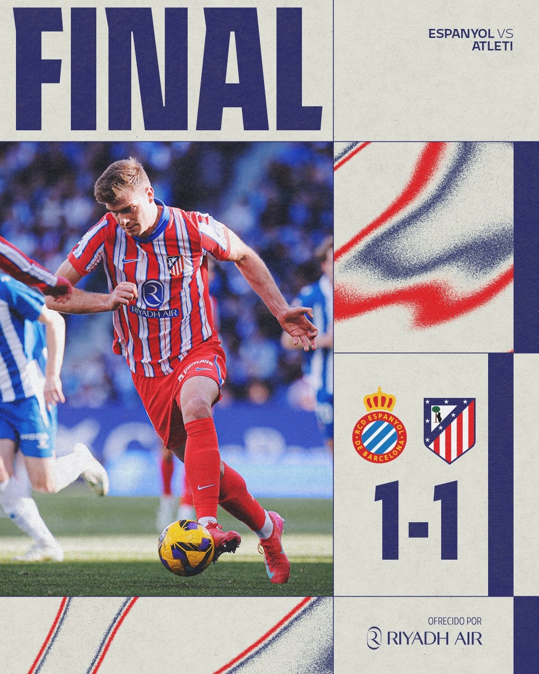 噩夢還沒完？馬競歐冠出局+西甲3輪不勝爭冠受阻，國王杯又戰(zhàn)巴薩