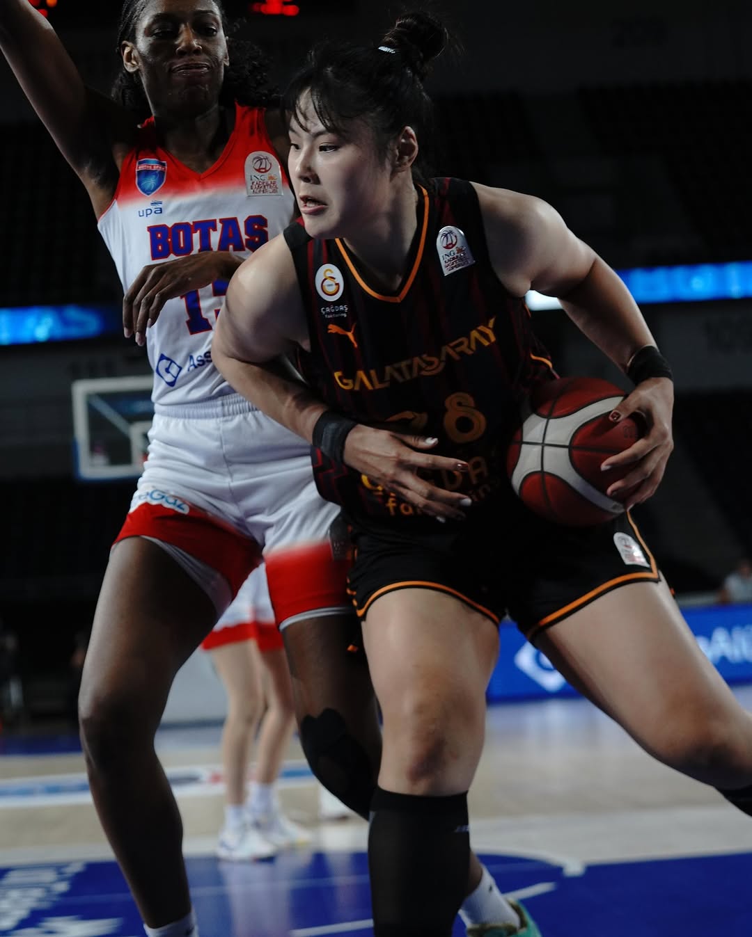 殺進(jìn)土超季后賽4強(qiáng)！李月汝7中5拿下10分15板3助3帽2斷 正負(fù)值+20