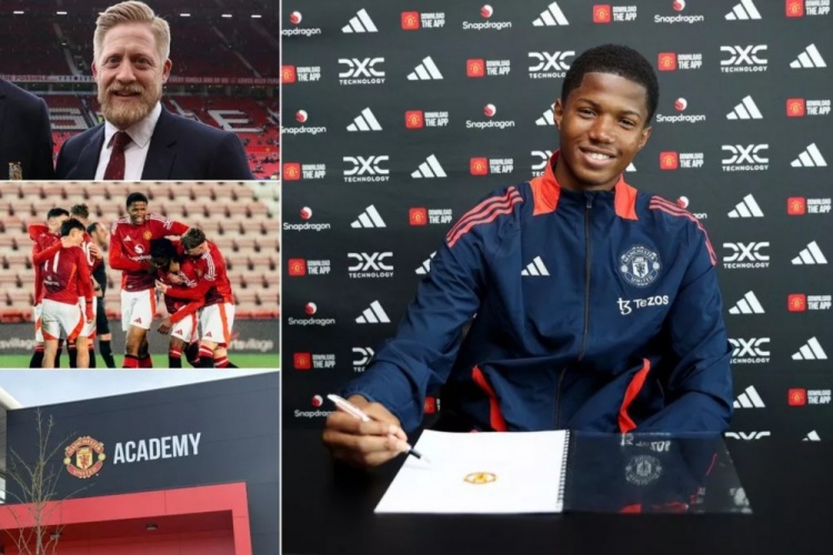 曼聯(lián)青訓(xùn)教練談簽下奧比-馬?。呵騿T認(rèn)為他最好的機(jī)會(huì)不在阿森納