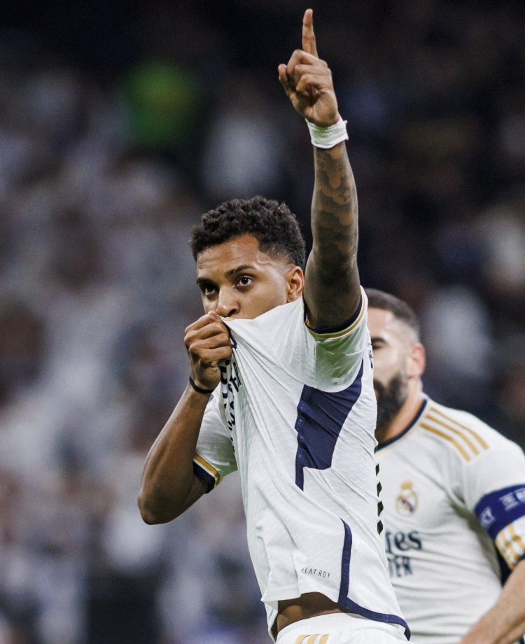 大場(chǎng)面先生！羅德里戈歐冠淘汰賽進(jìn)球：對(duì)馬競(jìng)1球,曼城+切爾西7球