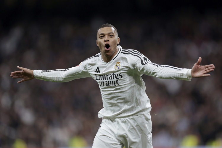 皇馬處子賽季進(jìn)球29+！姆巴佩是隊(duì)史第7人：大羅、C羅、范尼在列