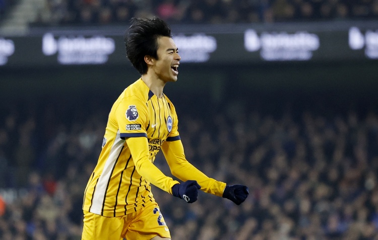 狀態(tài)火熱！三笘薫近7場各項賽事已打進5球