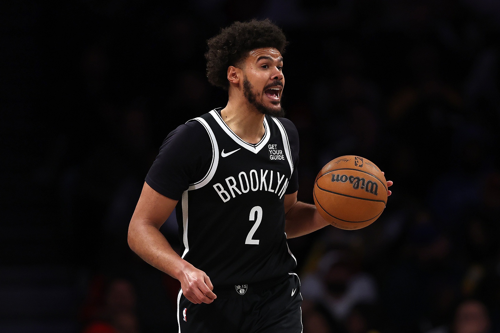 外線還沒開和！卡梅隆-約翰遜半場9中3&三分5中0拿12分4助3斷