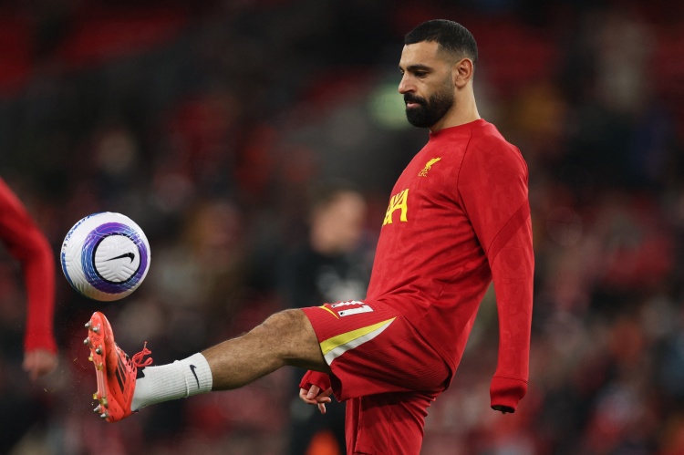 薩拉赫本賽季助攻數(shù)17次，五大聯(lián)賽居首&比第二的亞馬爾多出6次