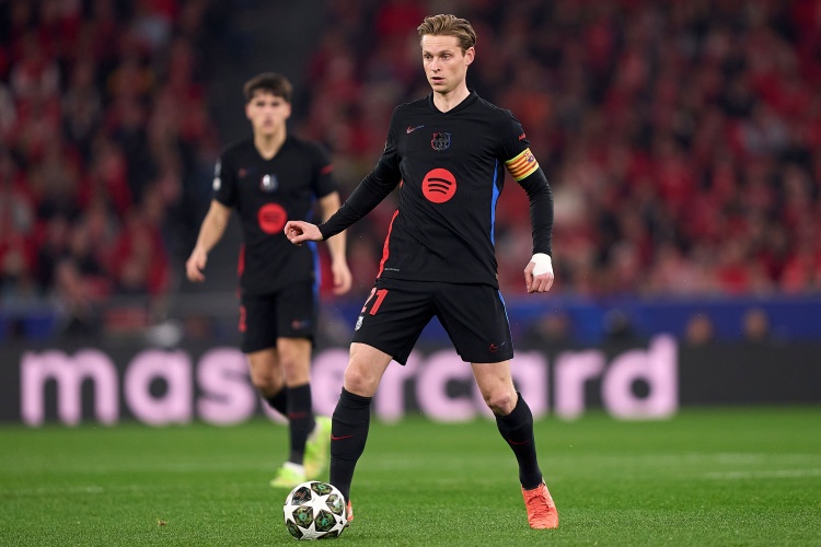 每體：巴薩效仿阿勞霍方式嘗試?yán)m(xù)約德容，加入8000萬(wàn)歐解約金條款